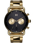 【送料無料】 エムブイエムティー メンズ 腕時計 アクセサリー Men's Blacktop Gold-Tone Stainless Steel Bracelet Watch 42mm Gold-Tone