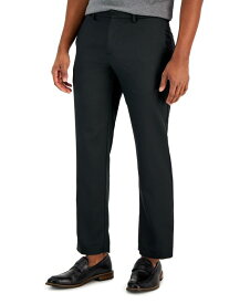 【送料無料】 ペリーエリス メンズ カジュアルパンツ ボトムス Men's Modern-Fit Twill Pants Black