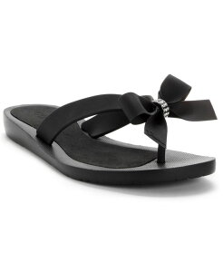 �Q�X ���f�B�[�X �V���[�Y �T���_�� GUESS Women's Tutu Eva Fashion Bow Detail Flip Flop Sandals Black �u���b�N