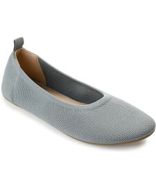 【送料無料】 ジュルネ コレクション レディース パンプス シューズ Women's Jersie Knit Flat Gray