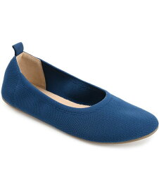 【送料無料】 ジュルネ コレクション レディース パンプス シューズ Women's Jersie Knit Flat Navy