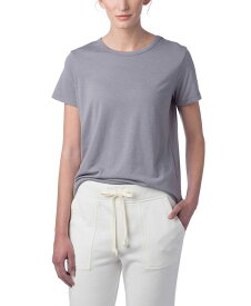 【送料無料】 オルタナティヴ アパレル レディース シャツ トップス Women's Modal Tri-Blend Crew T-shirt Nickel