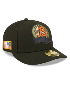 【送料無料】 ニューエラ メンズ 帽子 アクセサリー Men's Black Chicago Bears 2022 Salute To Service Low Profile 59FIFTY Fitted Hat Black