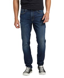 【送料無料】 シルバー ジーンズ メンズ デニムパンツ ジーンズ ボトムス Men's Infinite Fit Athletic Skinny Leg Jeans Indigo