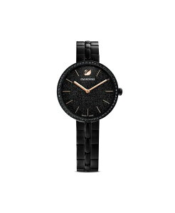 XtXL[ fB[X ANZT[ rv Swarovski Cosmopolitan Black Metal Bracelet Watch 31.75 mm Black ubN