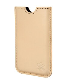 【送料無料】 トーケン レディース PC・モバイルギアケース アクセサリー Leather IPhone Case Beige