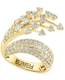 【送料無料】 エフィー レディース リング アクセサリー EFFY&reg; Diamond Wrap Ring (1-5/8 ct. t.w.) in 14k Gold 14K Gold