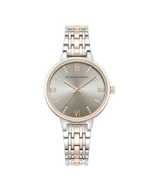 【送料無料】 ビーシービージーマックスアズリア レディース 腕時計 アクセサリー Women's Classic Two Tone Stainless Steel Bracelet Watch 32mm Two Tone