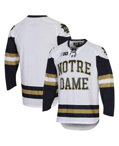 A_[A[}[ Y gbvX Vc W[W[ Under Armour Men's White Notre Dame Fighting Irish UA Replica Hockey Jersey White zCg