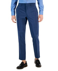 【送料無料】 ペリーエリス メンズ カジュアルパンツ ボトムス Men's Modern-Fit Flat Front Pants Med Navy