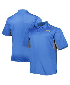 【送料無料】 プロファイル メンズ ポロシャツ トップス Men's Powder Blue Los Angeles Chargers Big and Tall Team Color Polo Shirt Powder Blue