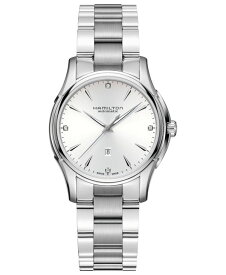 【送料無料】 ハミルトン レディース 腕時計 アクセサリー Women's Swiss Automatic Jazzmaster Stainless Steel Bracelet Watch 34mm No Color