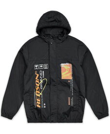 【送料無料】 リーズン メンズ ジャケット・ブルゾン アウター Men's Scorpion Pullover Jacket Black