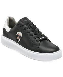 J[ K[tFh Y V[Y Xj[J[ KARL LAGERFELD PARIS Karl Lagerfeld Men's Karl Head Sneakers Black ubN