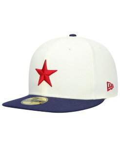 �j���[�G�� �����Y �A�N�Z�T���[ �X�q New Era Men's White Detroit Stars Cooperstown Collection Turn Back The Clock 59FIFTY Fitted Hat White �z���C�g