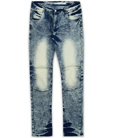 【送料無料】 リーズン メンズ デニムパンツ ジーンズ ボトムス Men's Big and Tall Craft Medium Rinse Denim Jeans Blue