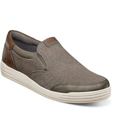 【送料無料】 ノンブッシュ メンズ スリッポン・ローファー シューズ Men's Kore City Walk Athletic Style Canvas Slip-On Loafer Cement