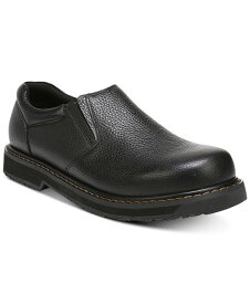 【送料無料】 ドクター・ショール メンズ スリッポン・ローファー シューズ Men's Winder II Oil & Slip Resistant Slip-On Loafers Black