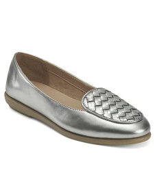 【送料無料】 エアロソールズ レディース パンプス シューズ Women's Brielle Casual Flats Silver