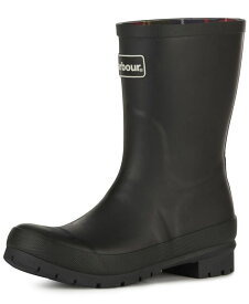 【送料無料】 バーブァー レディース ブーツ・レインブーツ シューズ Women's Banbury Mid-Cut Rain Boots Black