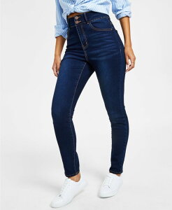 �h�[���n�E�X ���f�B�[�X �{�g���X �f�j���p���c �W�[���Y Dollhouse Curvy Double Button High Rise Skinny Jeans Nuba