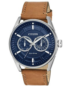 V`Y Y ANZT[ rv U[ Citizen Drive from Eco-Drive Men's Brown Leather Strap Watch 42mm