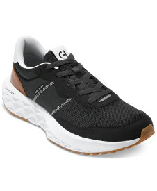 【送料無料】 コールハーン メンズ スニーカー シューズ Men's ZEROGRAND All-Day Running Sneaker BLACK/NATURAL TAN/WHITE