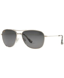 yz }ECW fB[X TOXEACEFA ANZT[ Polarized Cliffhouse Sunglasses, MJ000360 Silver/Grey