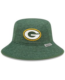 【送料無料】 ニューエラ メンズ 帽子 アクセサリー Men's Heather Green Green Bay Packers Bucket Hat Heather Green