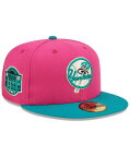 【送料無料】 ニューエラ メンズ 帽子 アクセサリー Men's Pink, Green New York Yankees Cooperstown Collection Yankee Stadium Passion Forest 59Fifty Fitted Hat Pink, Green
