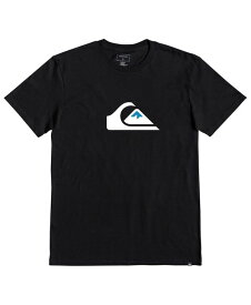 【送料無料】 クイックシルバー メンズ Tシャツ トップス Quicksilver Men's Comp Logo Short Sleeves T-shirt White