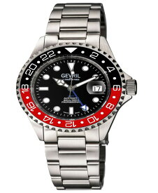 【送料無料】 ジェビル メンズ 腕時計 アクセサリー Men's Wall Street Swiss Automatic Silver-Tone Stainless Steel Bracelet Watch 43mm Silver-Tone