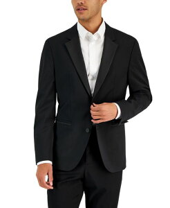 �q���[�S�{�X �����Y �A�E�^�[ �W���P�b�g�E�u���]�� �E�[�� �W���P�b�g Hugo Boss Men's Modern-Fit Wool Blend Super Flex Stretch Tuxedo Jacket Black �u���b�N