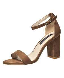 【送料無料】 フレンチコネクション レディース サンダル シューズ Women's Dream Block Heel Sandals Taupe Suede