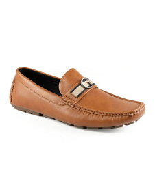 【送料無料】 ゲス メンズ スリッポン・ローファー シューズ Men's Aurolo Moc Toe Slip On Driving Loafers Cognac, Navy, Beige