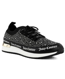 【送料無料】 ジューシークチュール レディース スニーカー シューズ Women's Bellamy Embellished Sneakers Black