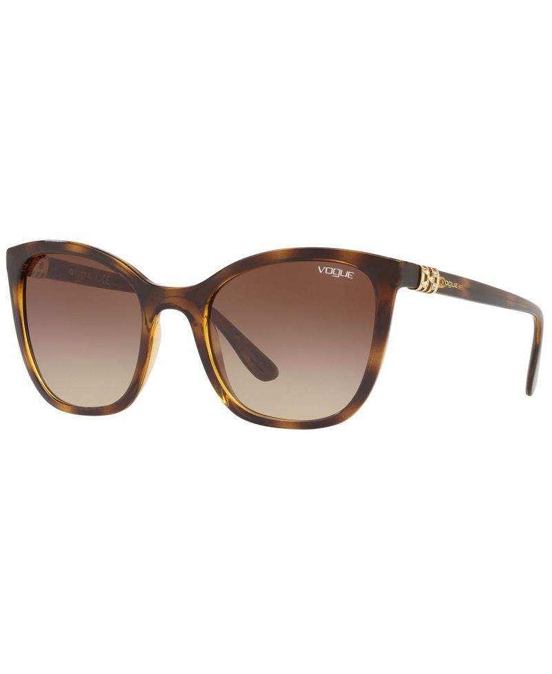 送料無料 使い勝手の良い サイズ交換無料 ヴォーグ レディース アクセサリー サングラス アイウェア DARK VO5243SB HAVANA 最大57％オフ GRADIENT Eyewear Sunglasses BROWN 53