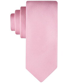 【送料無料】 カルバンクライン メンズ ネクタイ アクセサリー Men's Solid Tie Pink