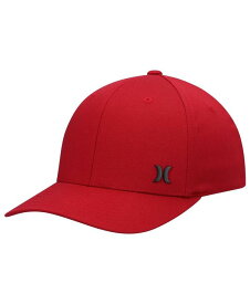 【送料無料】 ハーレー メンズ 帽子 アクセサリー Men's Red Iron Corp Flex Hat Red