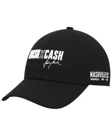 【送料無料】 ミッチェル&ネス メンズ 帽子 アクセサリー Men's Black Nashville SC x Johnny Cash Adjustable Dad Hat Black