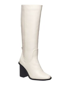 【送料無料】 フレンチコネクション レディース ブーツ・レインブーツ シューズ Women's Hailee Knee High Heel Riding Boots Winter White