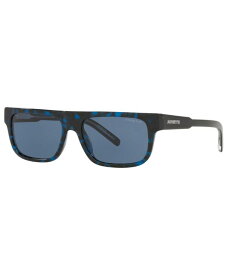 【送料無料】 アーネット メンズ サングラス・アイウェア アクセサリー Sunglasses, AN4278 55 HAVANA/DARK BLUE