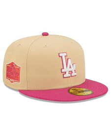 【送料無料】 ニューエラ メンズ 帽子 アクセサリー Men's Orange, Pink Los Angeles Dodgers 2020 World Series Mango Passion 59Fifty Fitted Hat Orange, Pink