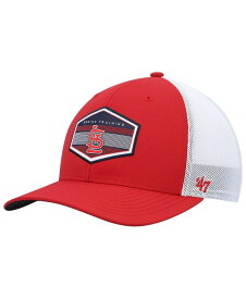 【送料無料】 47ブランド メンズ 帽子 アクセサリー Men's Red, White St. Louis Cardinals Spring Training Burgess Trucker Snapback Hat Red, White