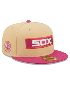 �j���[�G�� �����Y �A�N�Z�T���[ �X�q New Era Men's Orange Pink Chicago White Sox 1933 MLB All-Star Game 50th Anniversary Mango Passion 59FIFTY Fitted Hat Orange Pink �s���N
