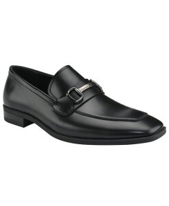 �J���o���N���C�� �����Y �V���[�Y �X���b�|���E���[�t�@�[ Calvin Klein Men's Malcome Slip-on Dress Shoes Black Saffiano �u���b�N