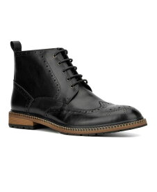 【送料無料】 ビンテージファンドリー メンズ ブーツ・レインブーツ シューズ Men's Titus Lace-Up Boots Black