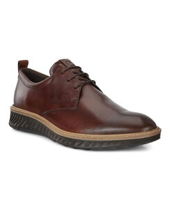GR[ Y V[Y IbNXtH[h Ecco Men's St.1 Hybrid Plain Toe Shoe Oxford Cognac