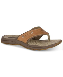 Xy[ Y V[Y T_ Sperry Men's Outerbanks Thong Sandals Tan ^