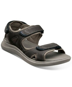 �m���u�b�V�� �����Y �V���[�Y �T���_�� Nunn Bush Men's Rio Vista Three Strap River Sandals Brown �u���E��